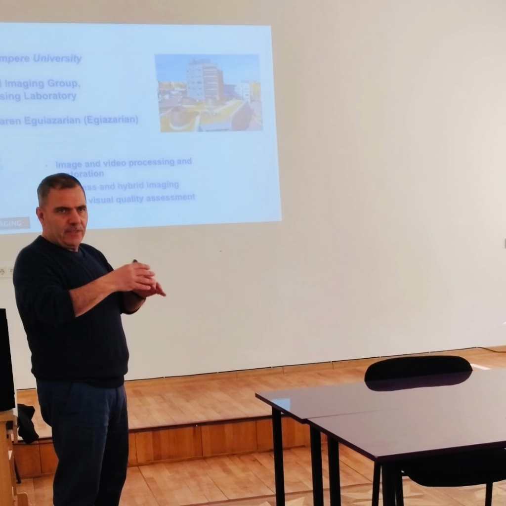 «Պատկերների աղմկազրկման դասական և արդի մեթոդները» թեմայով սեմինար ԱԱԳԼ-ում