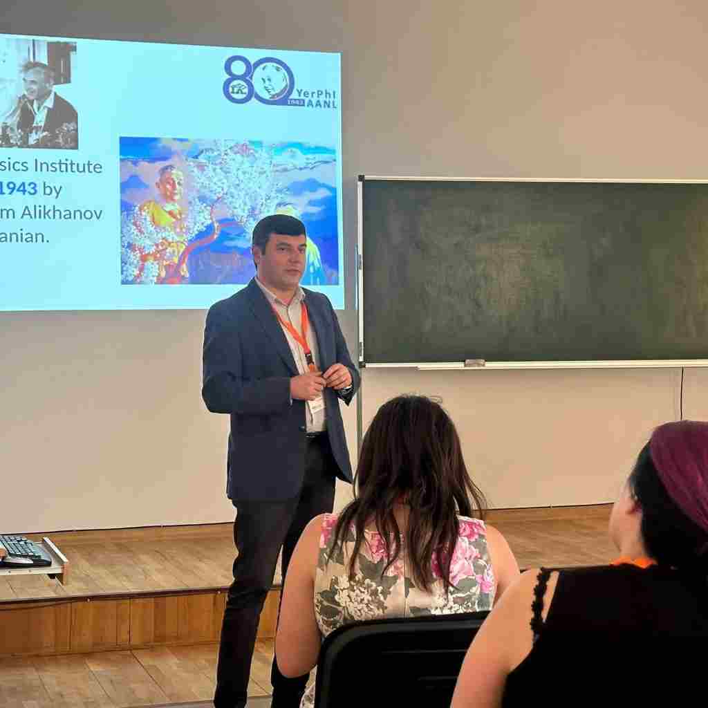 Հայ-Գերմանական WE-Heraeus միջազգային սեմինարների շարքի բացումը՝ «Օպտիկա և դրա կիրառությունները քվանտային տեխնոլոգիաներում» (OPTICS-QT) խորագրով։